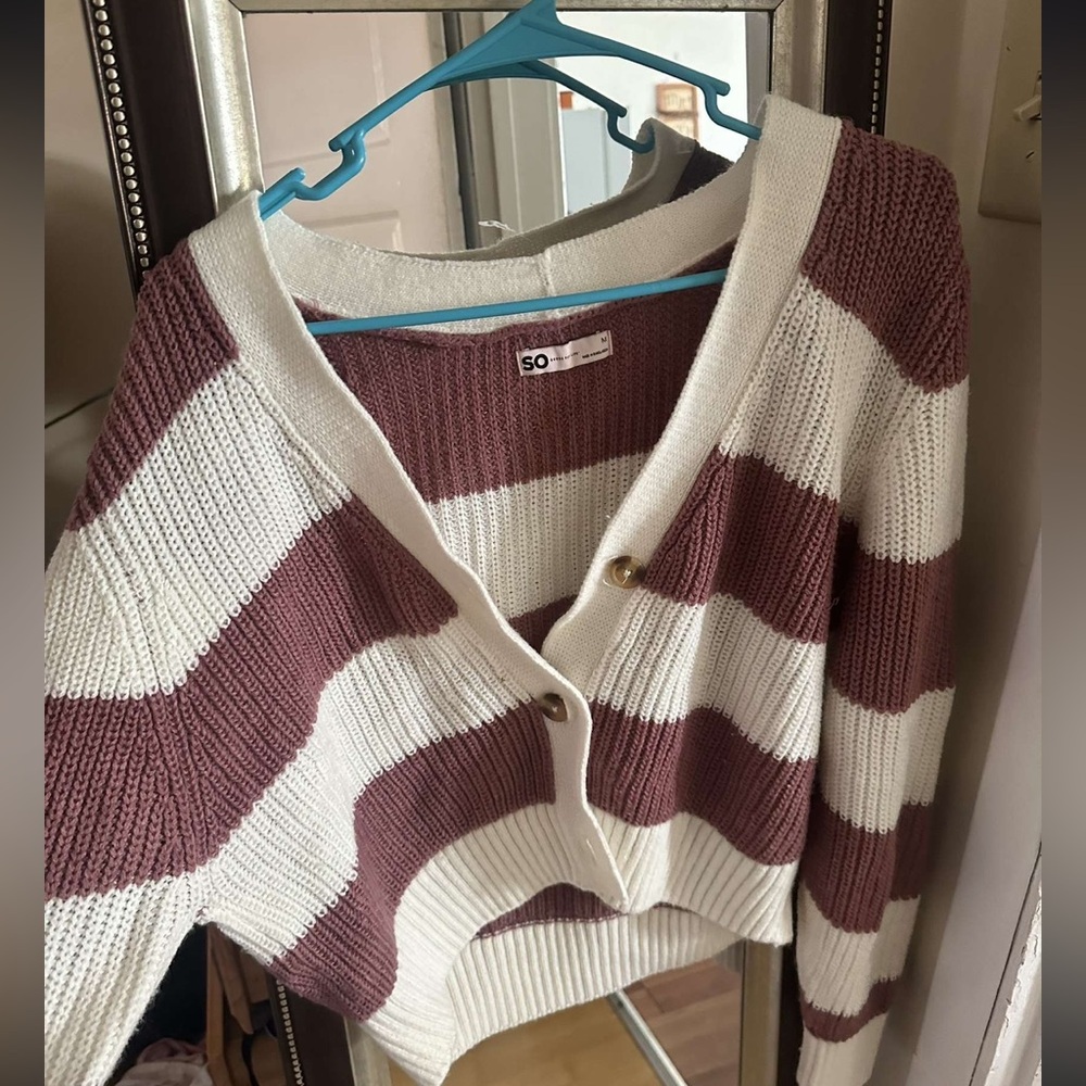 cropped cardigan
